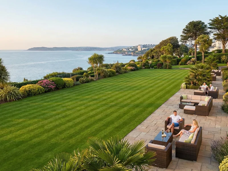 Hotels and holiday parks turfing in Devon